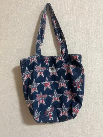 레어 사용하기 쉬운 HYSTERIC GLAMOUR 데님 토트백