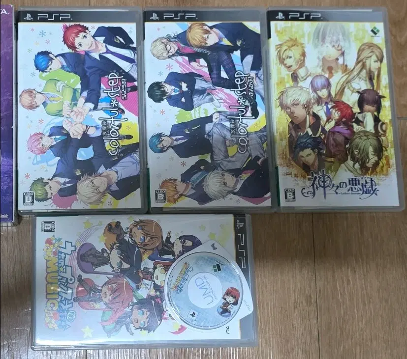 psp 오토메 / 우타프리 뮤직, 뮤직2, 신들의악희, 컬레풀스텝일괄
