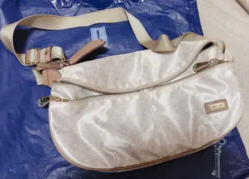 ANNA SUI 숄더백 다마스크 무늬 베이지
