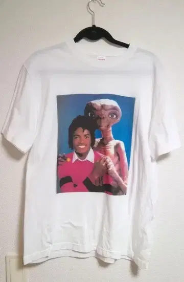 Michael Jackson E.T. 프린트 티셔츠