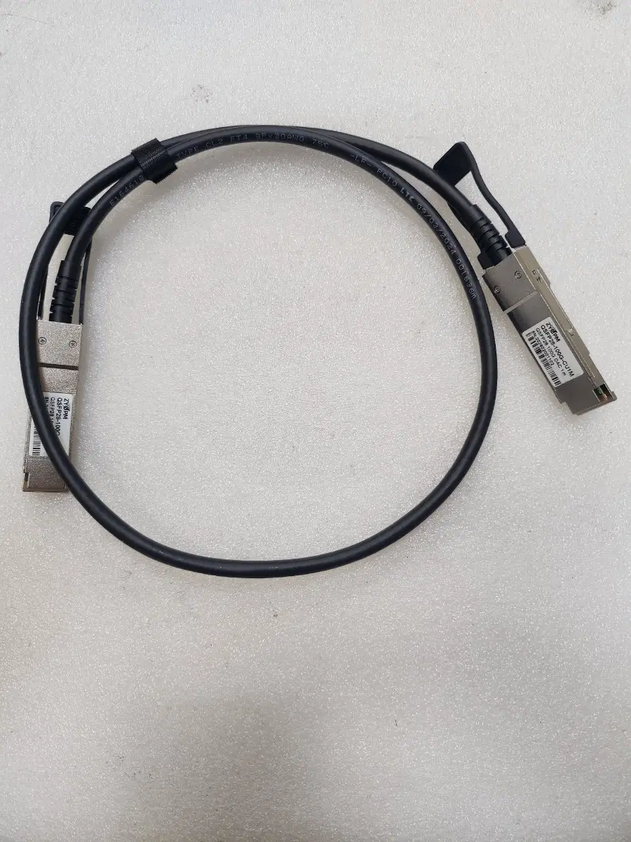 ZYPM QSFP28 100G DAC 1m 케이블