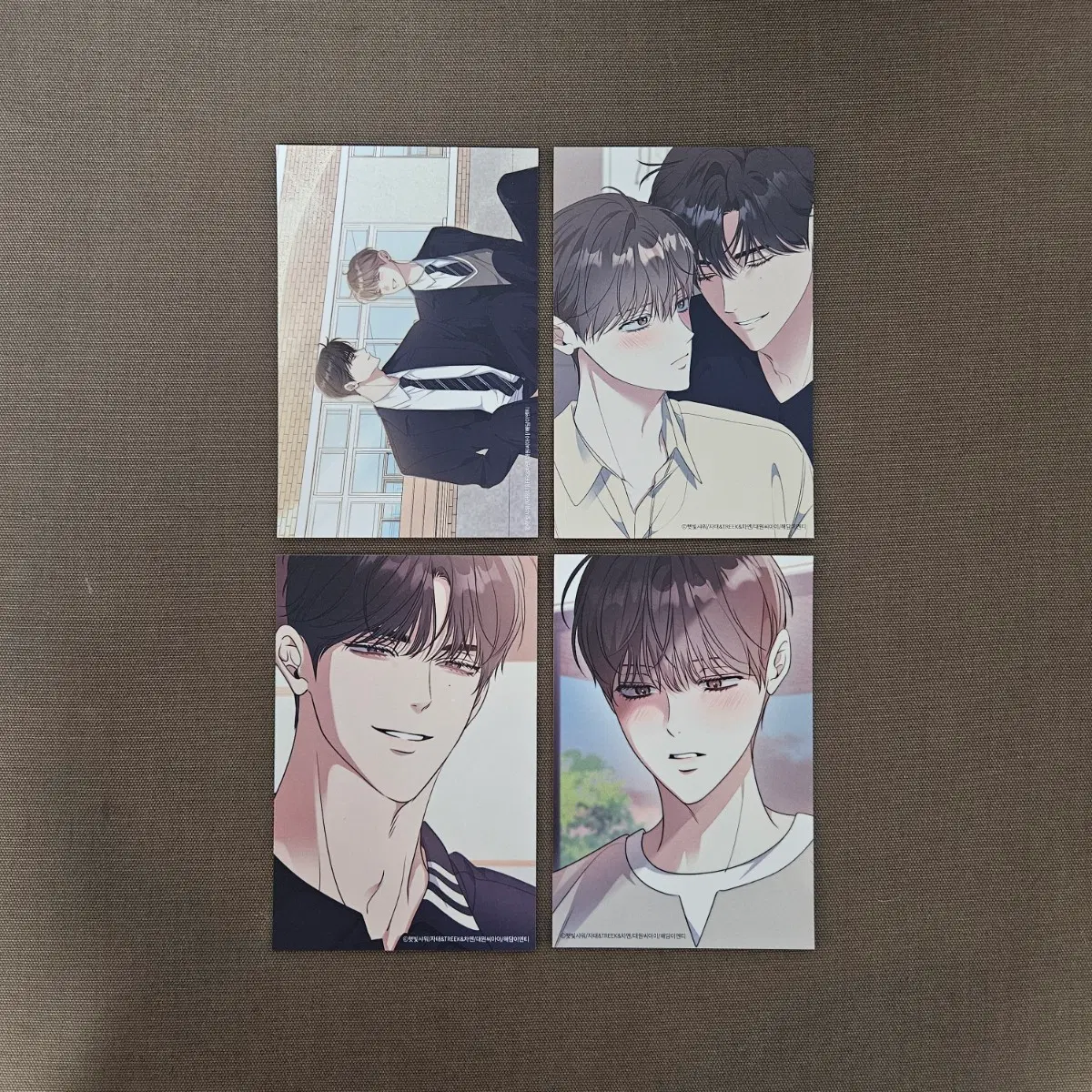 대원기획전 햇빛 샤워 비온아넥스 콜라보 카페 1만원 특전 엽서 비엘 BL