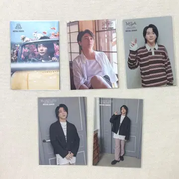 미세스 오모리 모토키 포토 카드 5장
