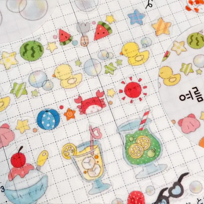 애옹충전소 여름 주렁주렁 키스컷