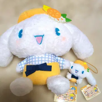 시나모롤 봉제 인형 호핑 티타임 대소 2세트