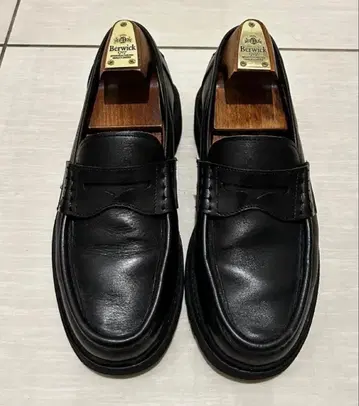 [ Berwick ] 버윅 코인 로퍼 UK5.5 ( 블랙 ) 5293