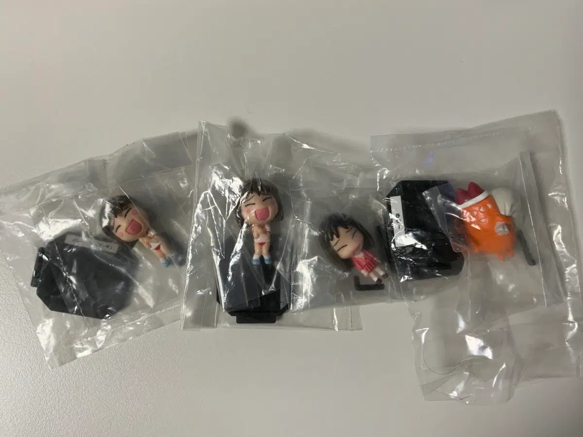 아즈망가대왕 고전 피규어 가챠 4개 세트