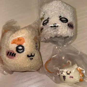 치이카와 (먼작귀) 복슬복슬 파우치 립캡 마스코트 시사 랏코 씨
