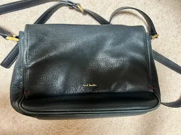 Paul Smith 가죽 숄더백 블랙