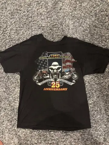 Harley-Davidson York 25th Anniversary T