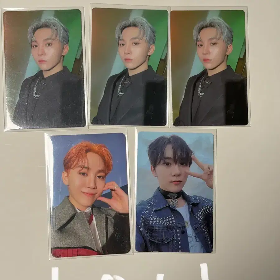 세븐틴 승관 포카