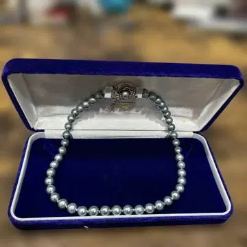 Hamano Jewelry 펄 목걸이 그레이