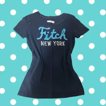 Abercrombie & Fitch 반팔 티셔츠 네이비 S 헤이세이 피치T