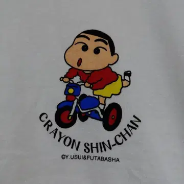 90s 짱구는 못말려(크레용 신짱) T셔츠 화이트