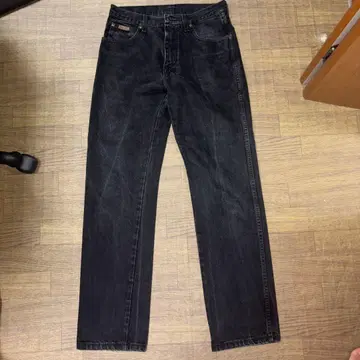 Wrangler 데님 팬츠 블랙