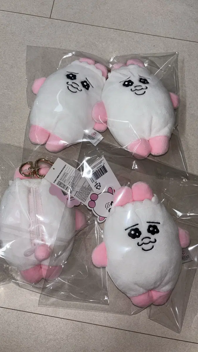 빤쮸토끼 정품 팬티파우치 통빤쮸 통대창 키링 인형 오빤쮸 우사기