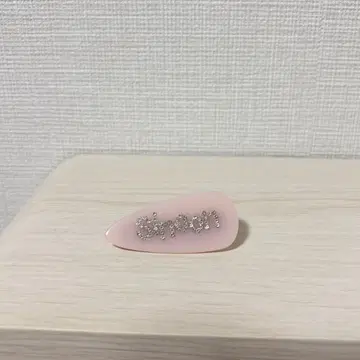 sinoon 헤어핀 Logo Triangle Hairpin 핑크