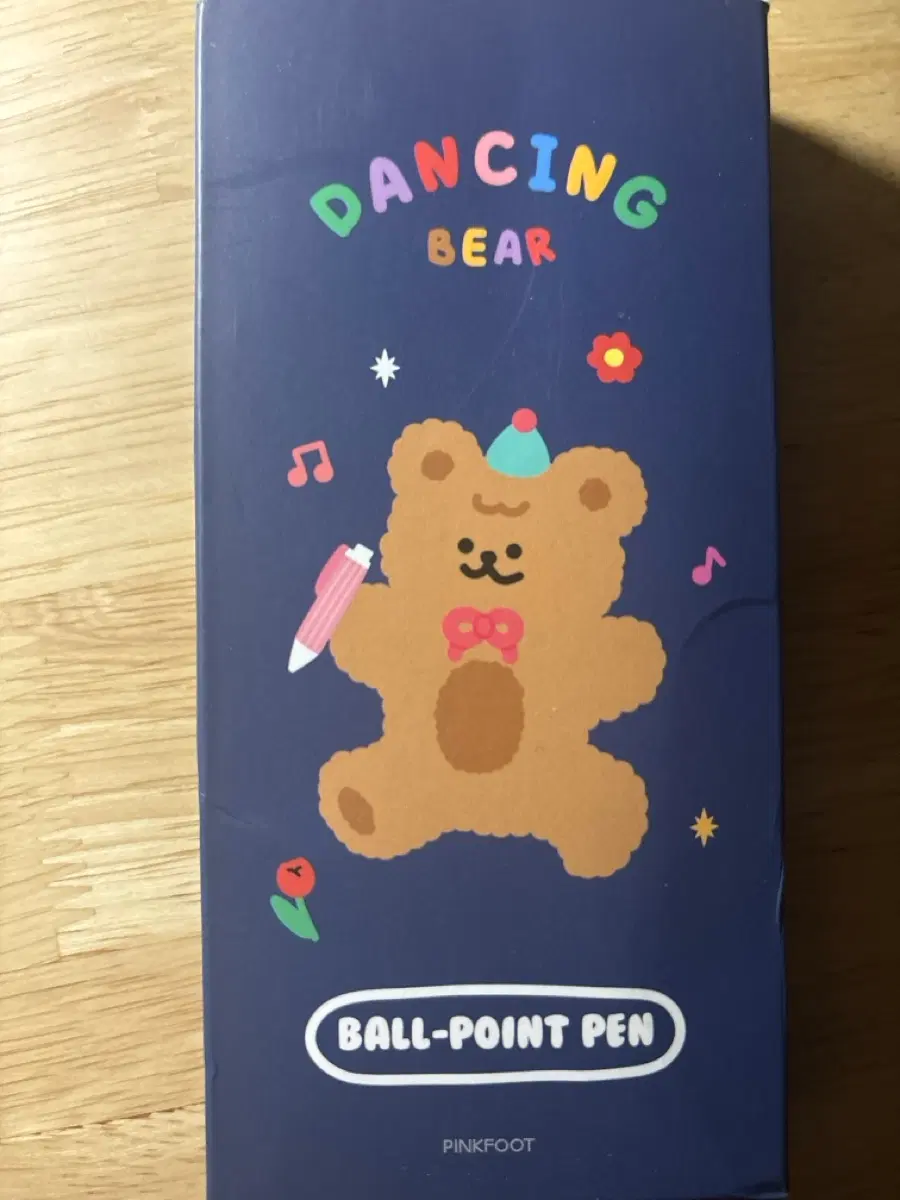 댄싱 베어 볼펜 10개 세트