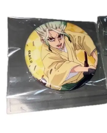 Dr.STONE 닥터스톤 의상 체인지 캔뱃지 이시가미 센쿠 산업혁명