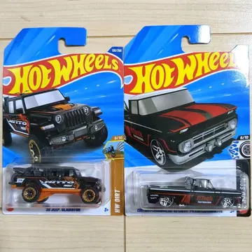 핫휠 지프 글래디에이터 & '62 셰비 픽업