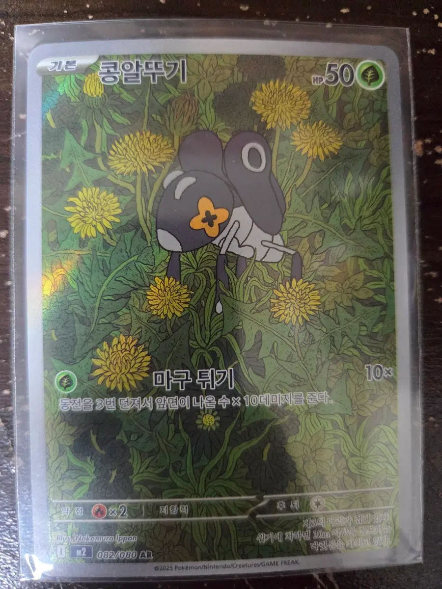 포켓몬 카드 콩알뚜기 082/080 AR