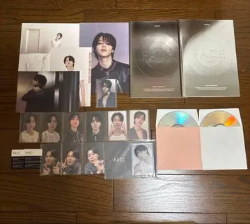 BTS 지민 FACE 앨범 솔로 CD 트레이딩 카드 세트 묶음 판매
