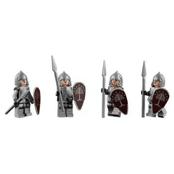 [LEGO] 반지의 제왕 11377 미니 피규어 곤도르 병사 4개 세트