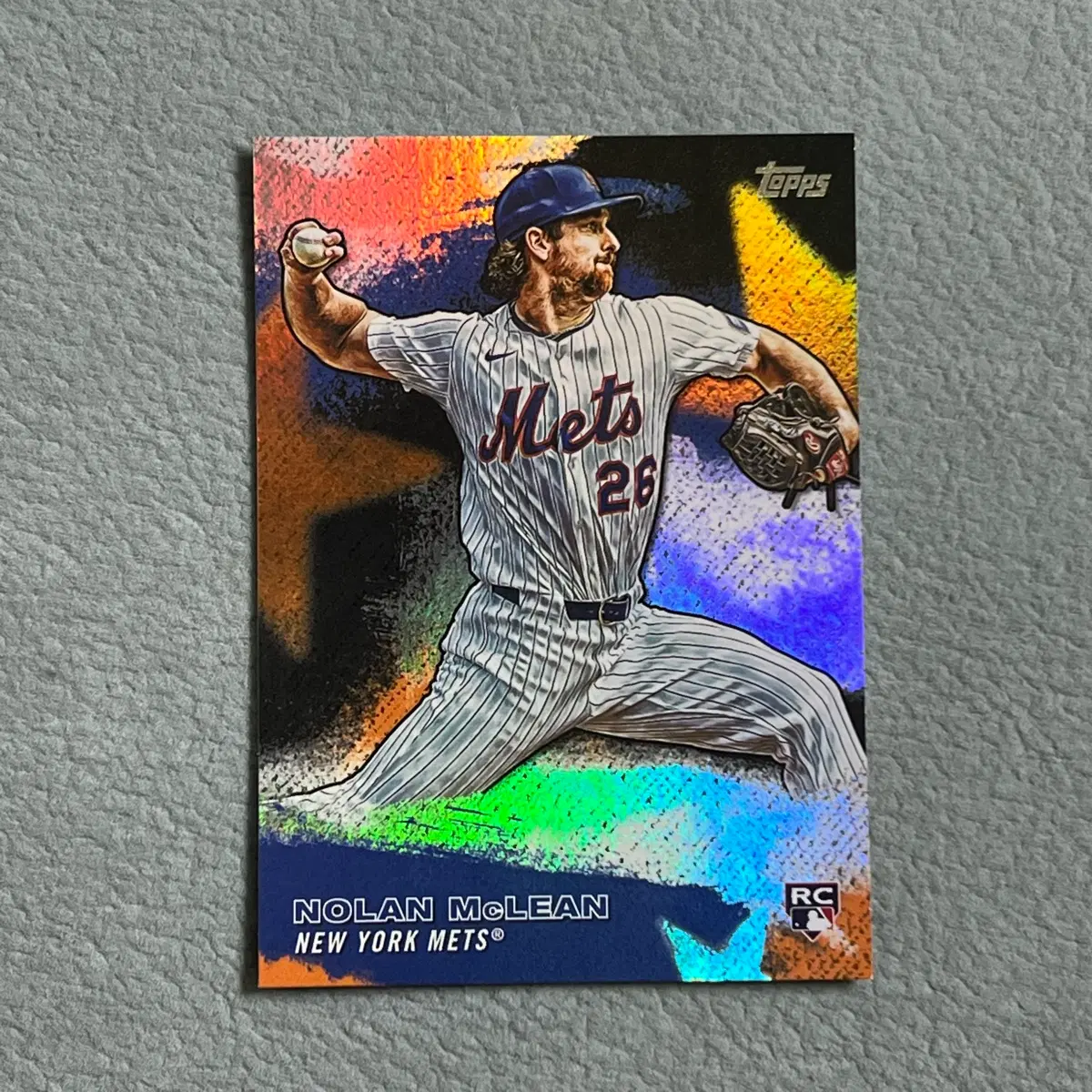 MLB)2026 탑스 NY메츠 놀란 맥클레인 루키