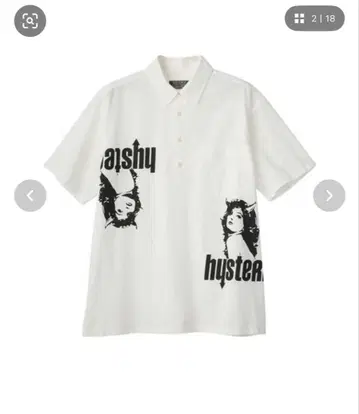 HYSTERIC GLAMOUR DEVIL WOMAN 풀오버 셔츠