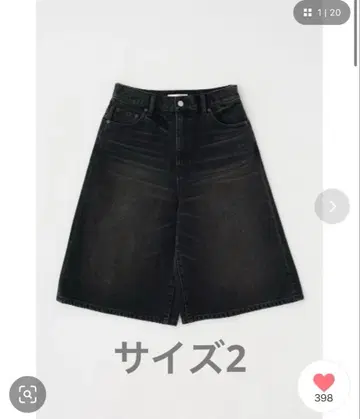 가격 인하 MOUSSY KNEE LENGTH 버뮤다 팬츠 블랙