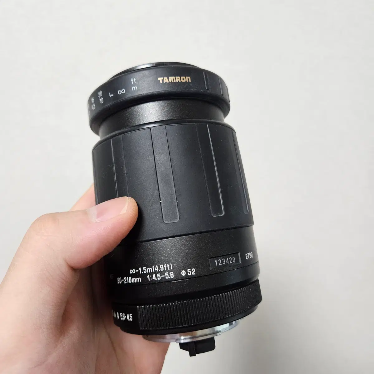 탐론 렌즈 AF 80-210mm F4.5-5.6 278D KAF 마운트