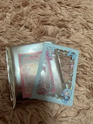 나루미야 메조 피아노 벨리에짱 경질 카드 케이스 스카이블루