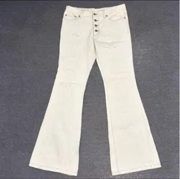00s TORNADO MART 크러쉬 플레어 데님 Y2K archive