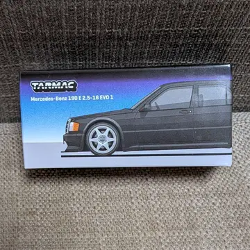 Tarmac 1/64 벤츠 190E 2.5-16 블루 블랙