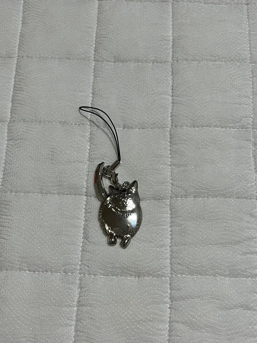 체인소맨 냐코 메탈 키링