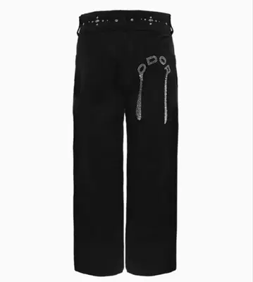 odor cris studded pants 데님 시즈니룩