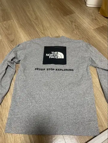 [ 7월 말까지 ] THE NORTH FACE 긴팔 티셔츠 그레이