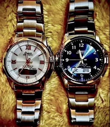 CASIO wave ceptor 5161 M630 2개 세트 거의 미사용