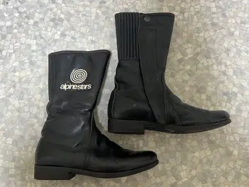 [레어 구 로고] Alpinestars 빈티지 가죽 부츠 여성용