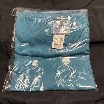 UNIQLO 주술회전 UT 고죠 사토루 게토 스구루 T셔츠 4XL