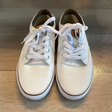 [새상품급] 반스 vans 스니커즈 23.5 화이트 흰색 코르크