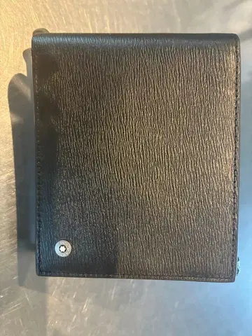 MONTBLANC 이단 접이식 지갑 블랙