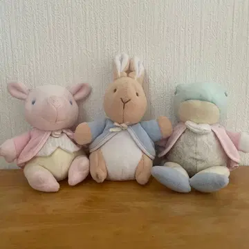 피터 래빗 봉제 인형 3개 세트