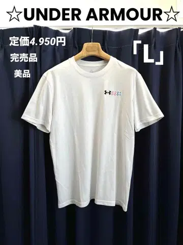 UNDERARMOUR 언더아머 UA 헤비 웨이트 로고 리피트 반팔 티셔츠