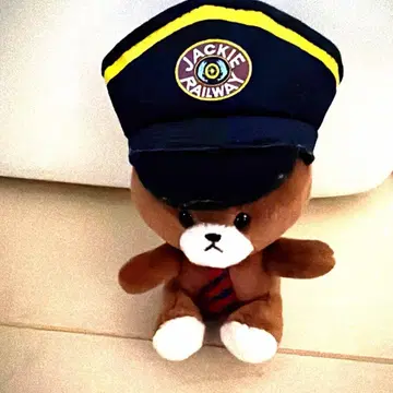 곰 학교 도쿄역 한정판 재키 봉제 인형 키링