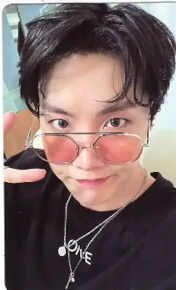 BTS MAP OF THE SOUL ON:E J-HOPE 트레이딩 카드 빨간색