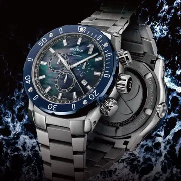 컨디션 최상 EDOX 에드옥스 크로노 오프쇼어 1 재팬 리미티드 에디션