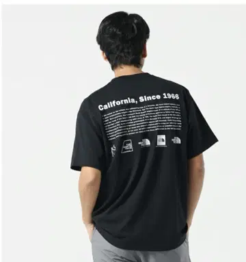 새상품 THE NORTH FACE 티셔츠 블랙