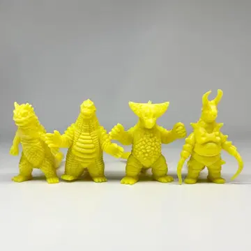 울트라 괴수 지우개 대도감 노랑 4체