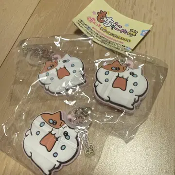 모치냐미 푹신푹신 러버 마크 참 나키냐미 3개 세트